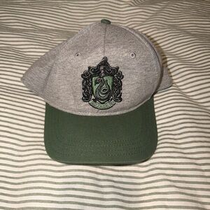 Gray and Green Slytherin Crest Baseball Cap